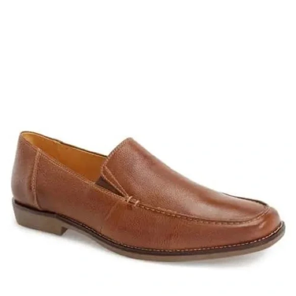 Sandro Mens 10 Loafers Brown Soft Leather Comfort/Casual Shoes Made In Brazil - Picture 3 of 13